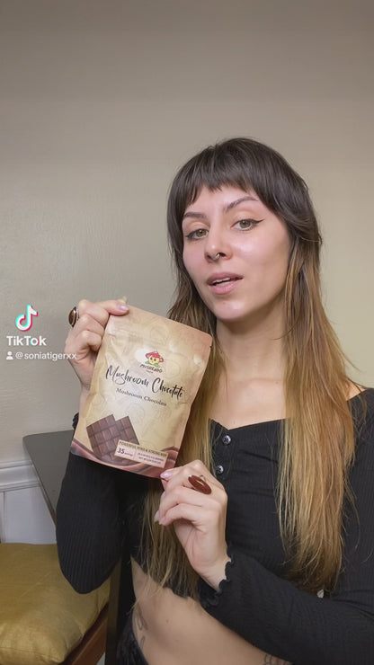 Mushendo 6 Mushroom Cacao | Hot Chocolate | Sugar Free | 3.02 Oz (87.5 G) | 35 Servings